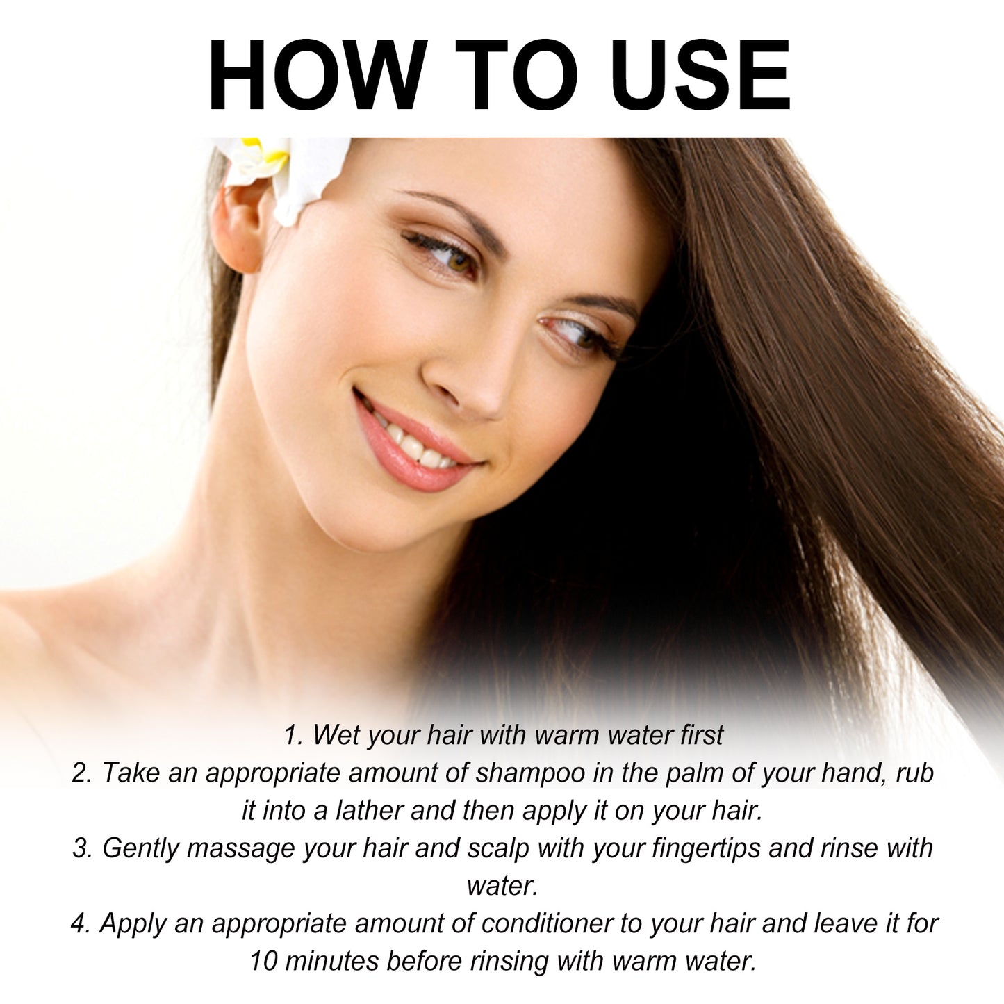Shampoo And Conditioner Set . Mild ingredients, reduce frizz and knotting, makeing your hair smoother and silky.