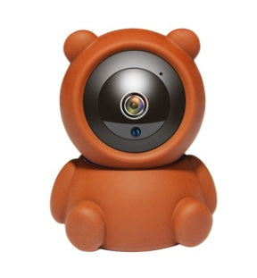كاميرا Bear Camera 1080P Wifi IP مع تتبع تلقائي بالأشعة تحت الحمراء ورؤية ليلية وكاميرا أمان منزلية