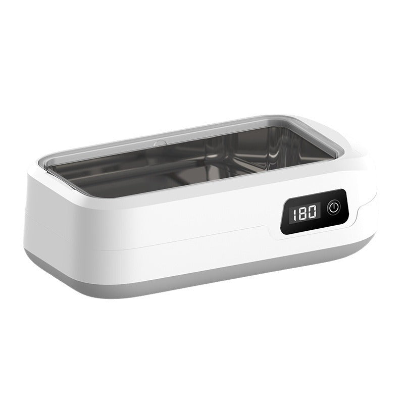 Ultrasonic cleaning machine for contact lenses, jewelry, dentures, and small household and glasses cleaning machine
