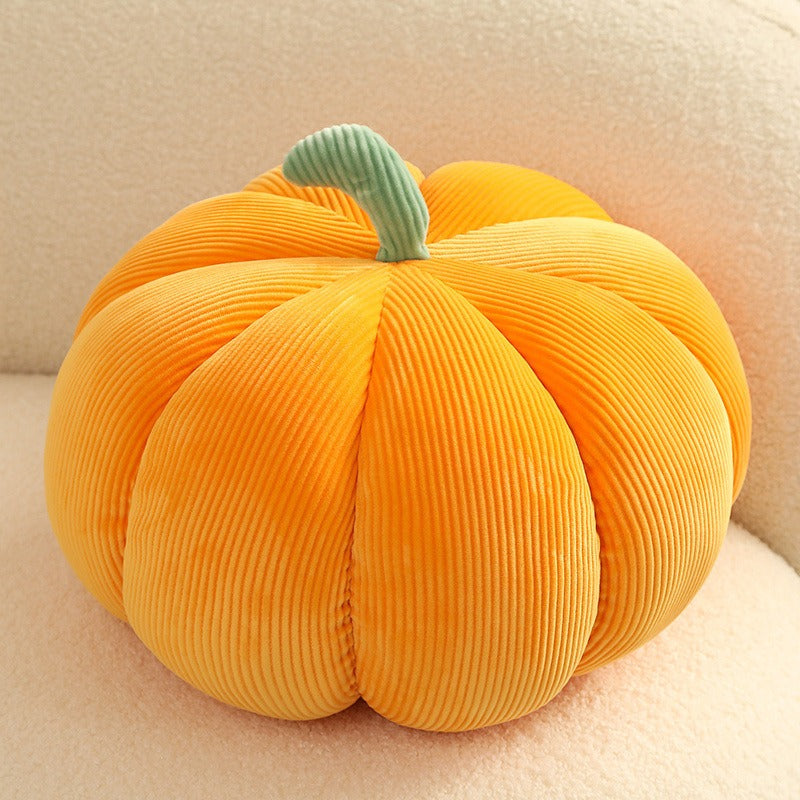 Cute Pumpkin Throw Pillow, Minimal Ins Style Sofa Cushion Living Room Bedhead Cushion Office Plush Cushion
