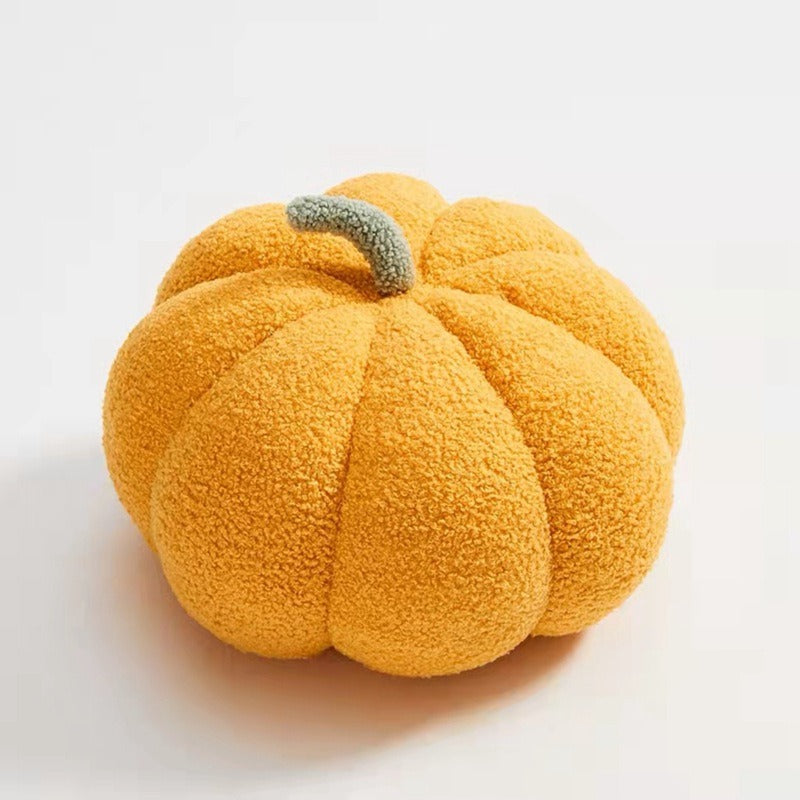 Cute Pumpkin Throw Pillow, Minimal Ins Style Sofa Cushion Living Room Bedhead Cushion Office Plush Cushion