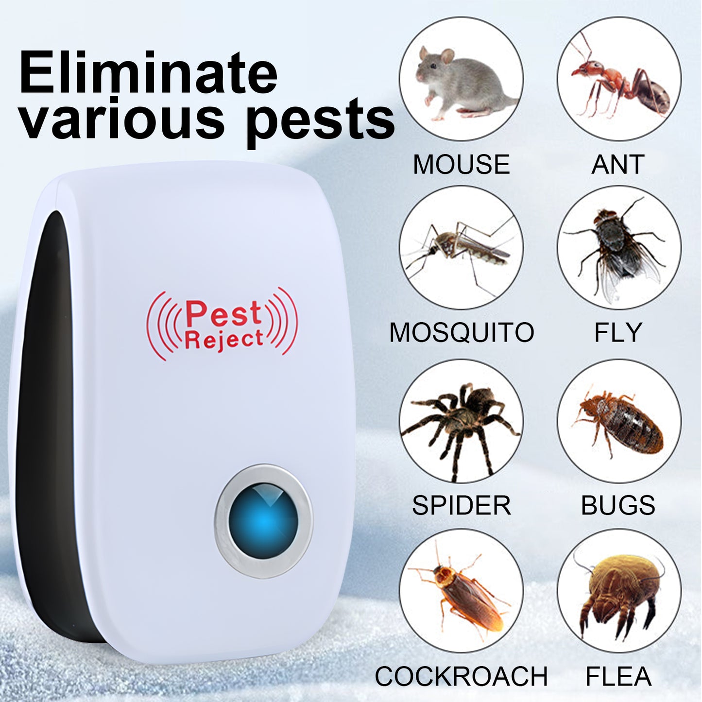 Jue-Fish Mosquito Repellent, Indoor Household Mosquito Repellent Mice, Cockroaches, Flies, Prevent Mosquitoes From Biting and Insect Repellent