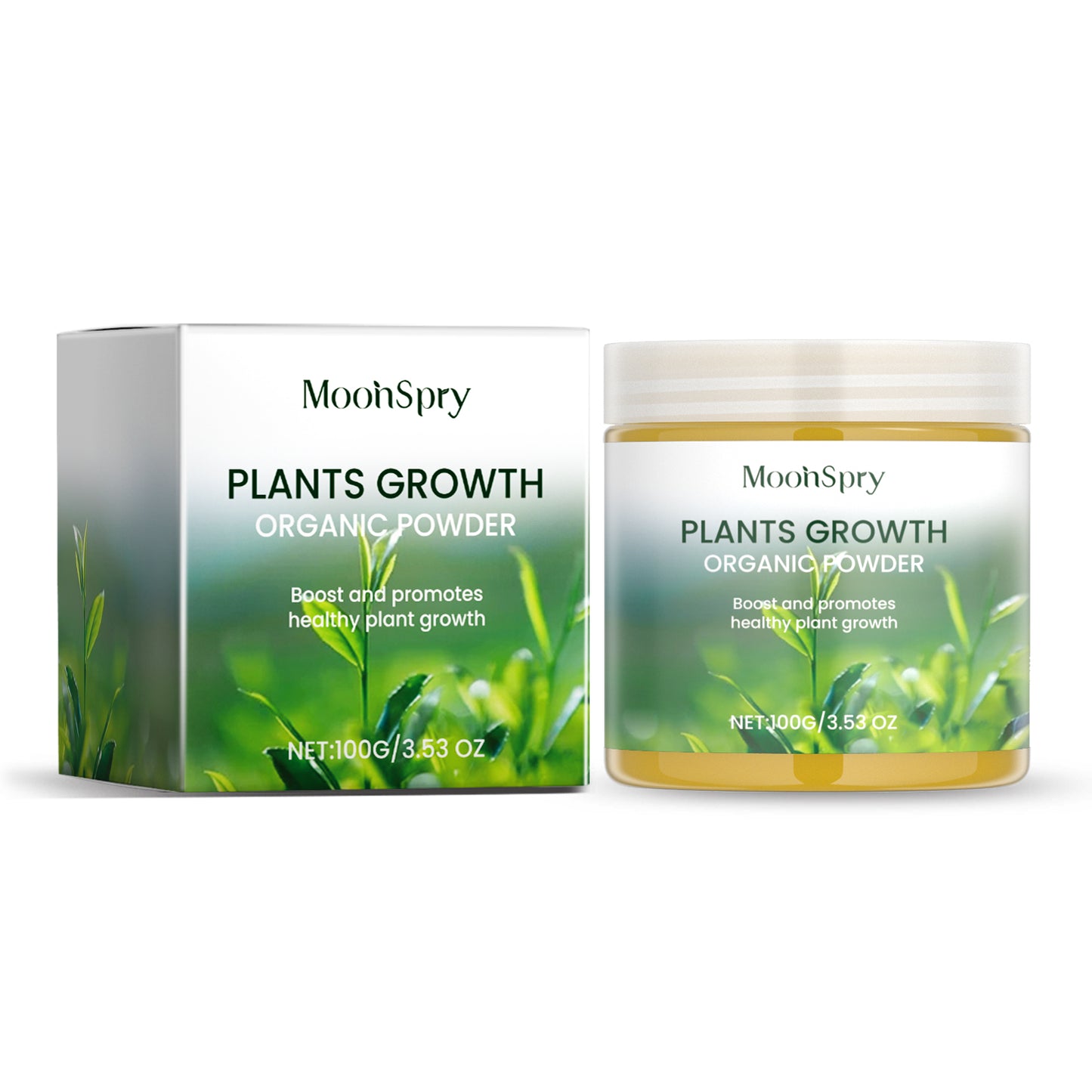 MoonSpry Plant Growth Nutrient Suopplement powder for soil conditioning, plant growth , flowers, and fruits