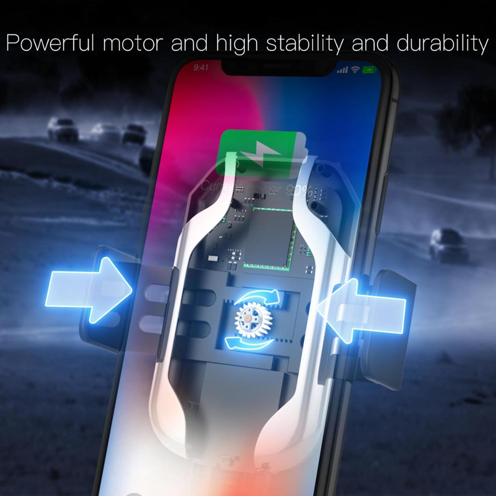 For busy moms and dads , JAKCOM CH2 Smart Wireless Car Charger Holder Hot Sale in Holders As Qi Fast Charging with LED Indicator Holder Accessories