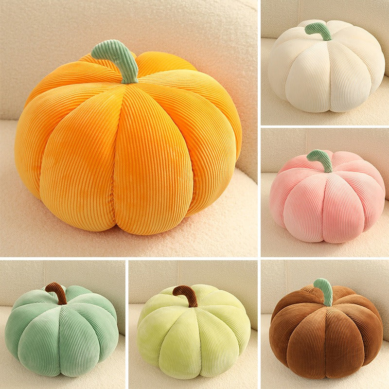 Cute Pumpkin Throw Pillow, Minimal Ins Style Sofa Cushion Living Room Bedhead Cushion Office Plush Cushion