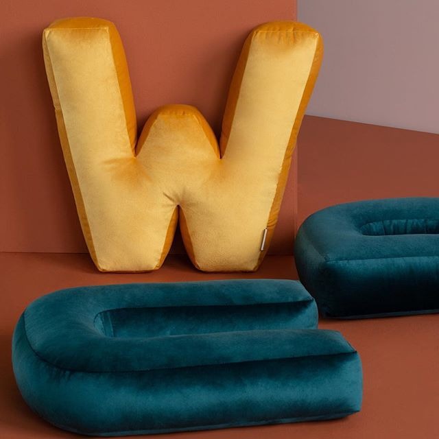 INS New ABC 26 Letter Children's Toy, NAMES Throw Pillow Living Room Pillow Throw Pillow Background Decoration Photography Sharp Tool