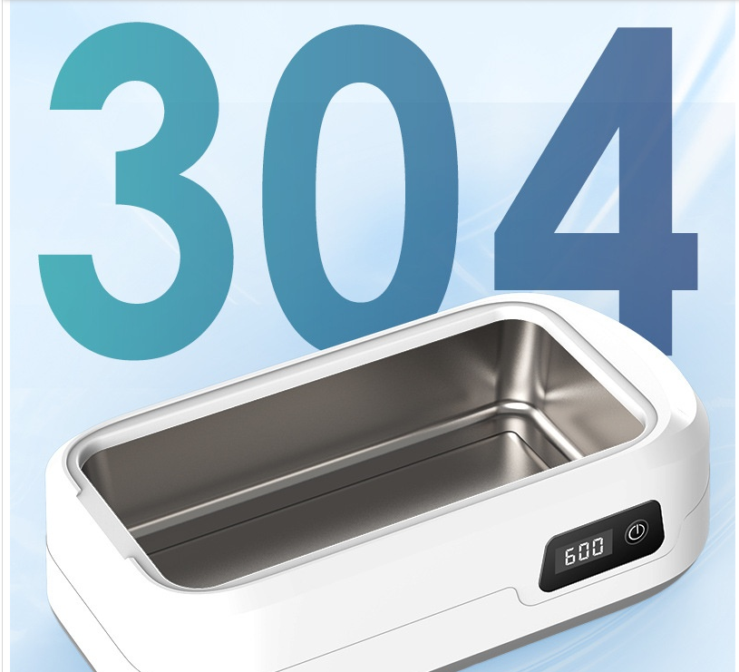 Ultrasonic cleaning machine for contact lenses, jewelry, dentures, and small household and glasses cleaning machine