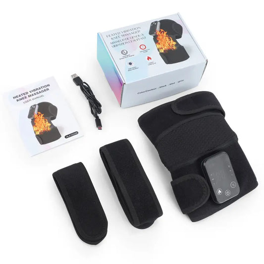 Cordless Knee & Shoulder Massager with Soothing Heat Therapy-0