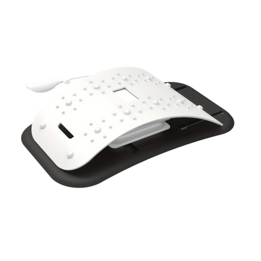 Back Stretcher & Massager - Relieve Sciatica & Fibromyalgia Pain(White)-0