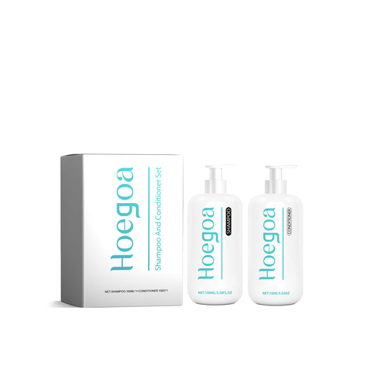 Shampoo And Conditioner Set . Mild ingredients, reduce frizz and knotting, makeing  your hair smoother and silky.