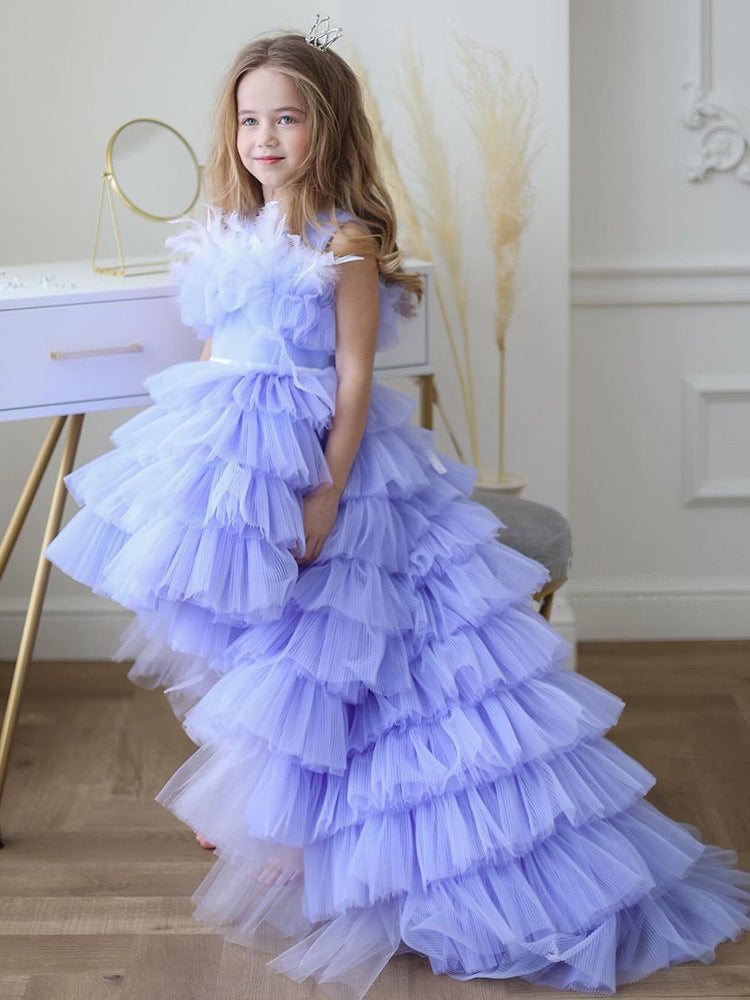 Children's fluffy skirt sweet camisole princess skirt