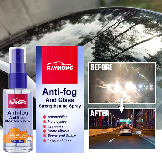 For safety and comfortable driving  of working moms and dads, Anti-Fog Spray, Car Windscreens Long-Lasting , Anti-Rain And Cleaning Spray