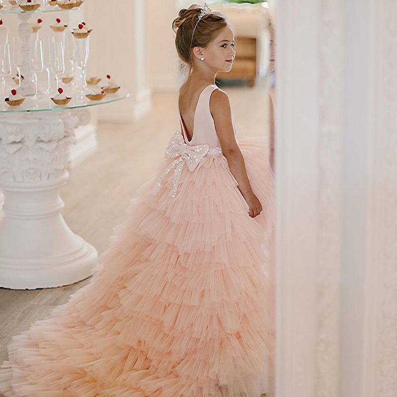 Children's fluffy skirt sweet camisole princess skirt