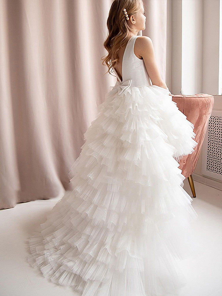 Children's fluffy skirt sweet camisole princess skirt