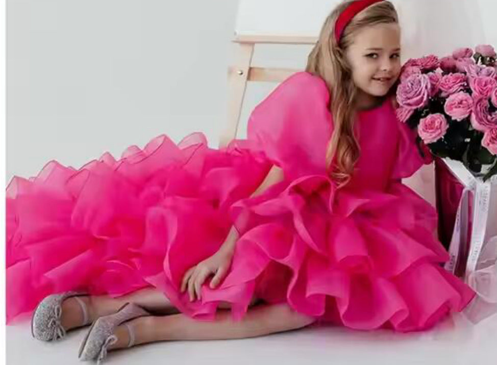 Children's fluffy skirt sweet camisole princess skirt