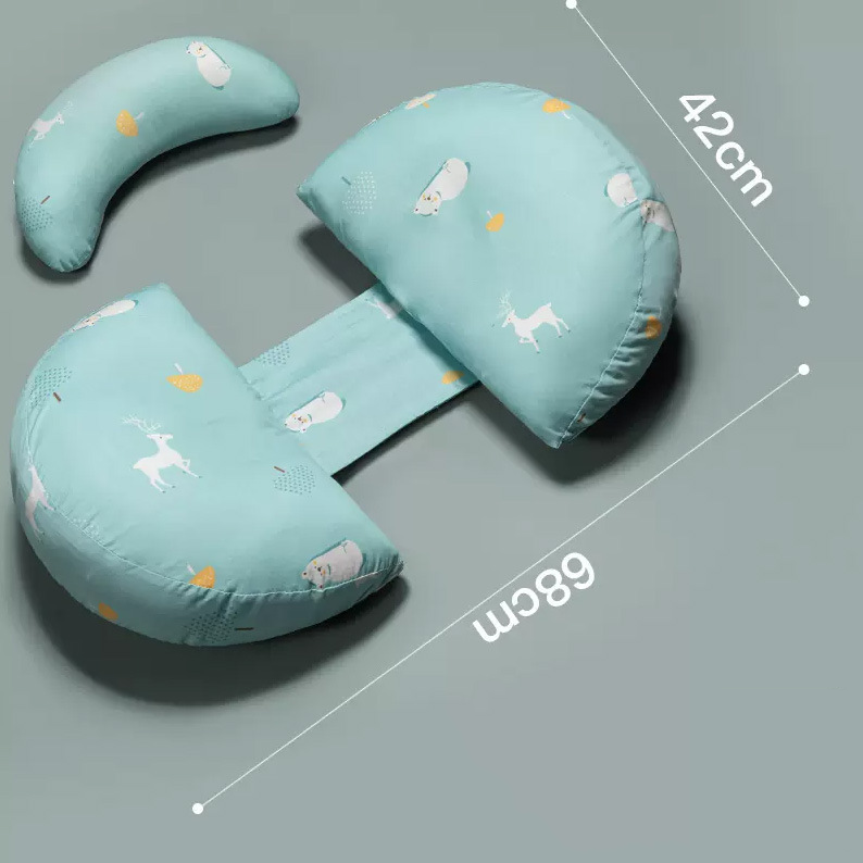 U-shaped pregnant woman waist side sleeping pillow