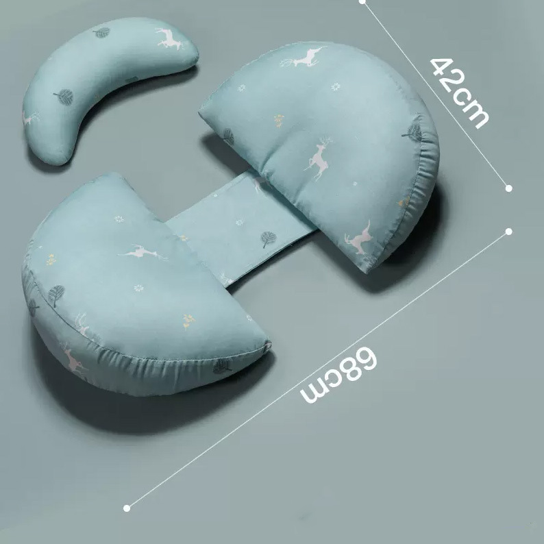 U-shaped pregnant woman waist side sleeping pillow