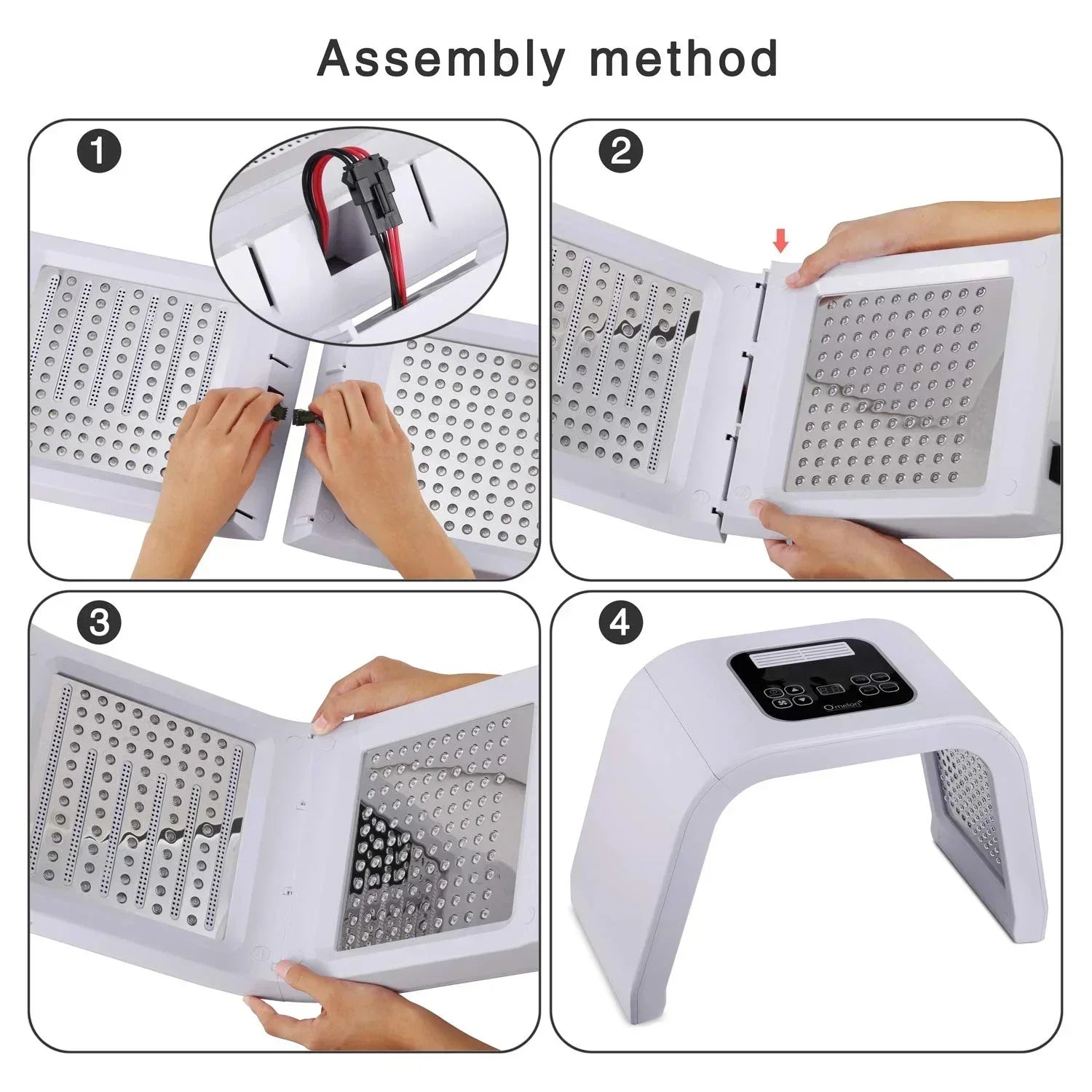 7-Color LED Photon Heating Facial Mask for Home Skin Care-3